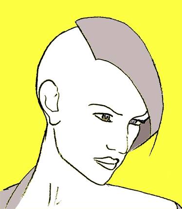 Occasio, Göttin der Gelegenheit. Logo-Entwurf von Jürgen Stäudtner